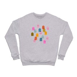 Rainbow Ghosts // Black Crewneck Sweatshirt
