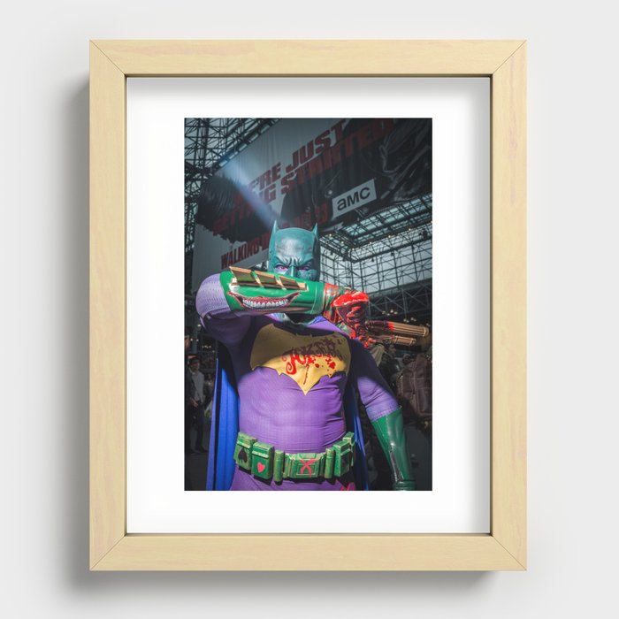 put a smile on Recessed Framed Print