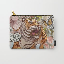 Japanese Traditional Tiger Carry-All Pouch