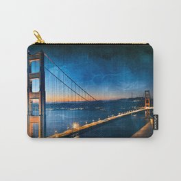 Golden Gate Ghost Bridge Carry-All Pouch