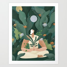 When things change inside you, things change around you. Art Print