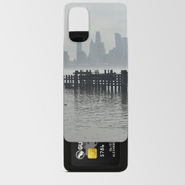 Foggy Manhattan Skyline Android Card Case