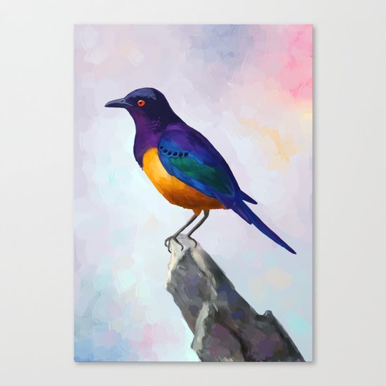 Starling Canvas Print