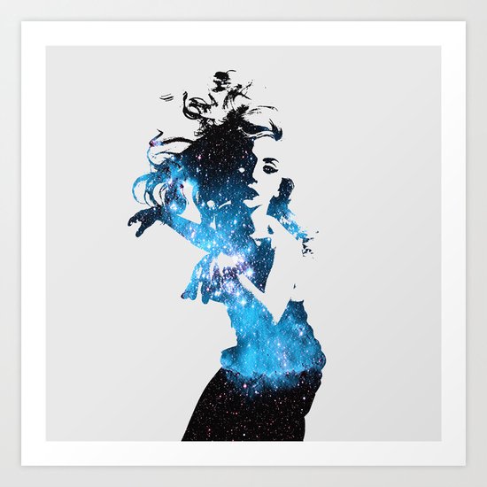 'I'm gonna be a star' Art Print