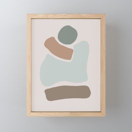 Hug that pray - Serie Sentir Framed Mini Art Print