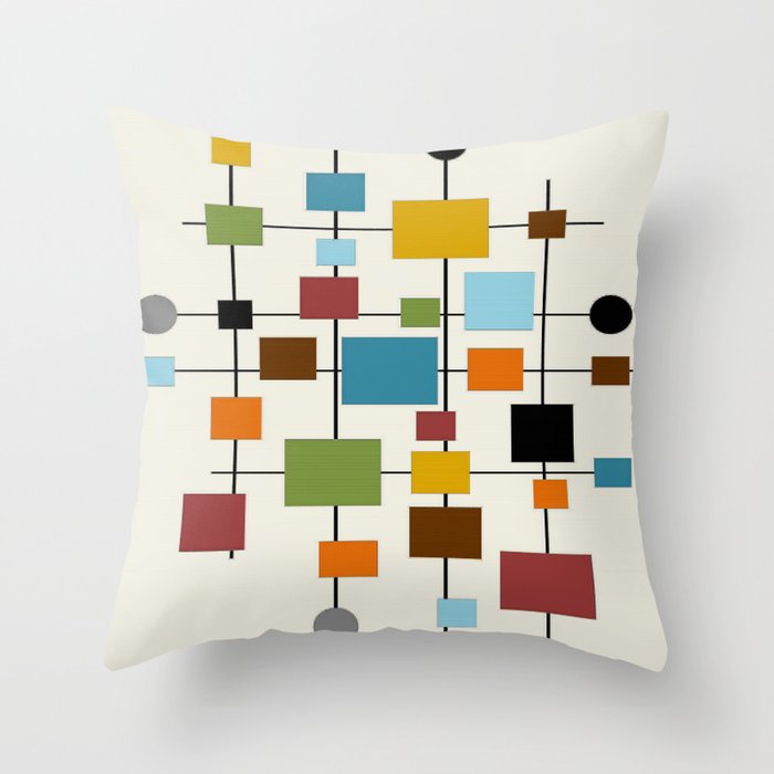Mid-Century Modern Art 1.3 Deko-Kissen Mid-Century Modern Art 1.3 Deko-Kissen