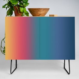Hiroyoshi - Abstract Classic Design Color Gradient Credenza