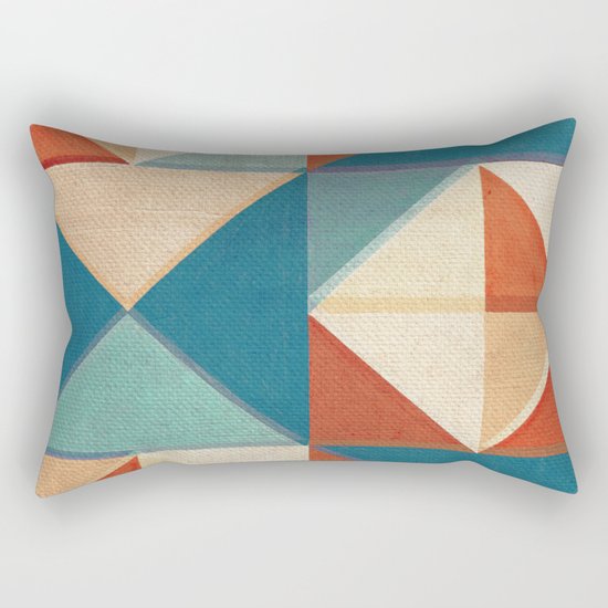 Trigonale 1 Rectangular Pillow