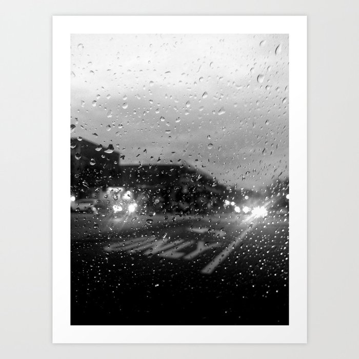 Rain in Ridgewood Art Print