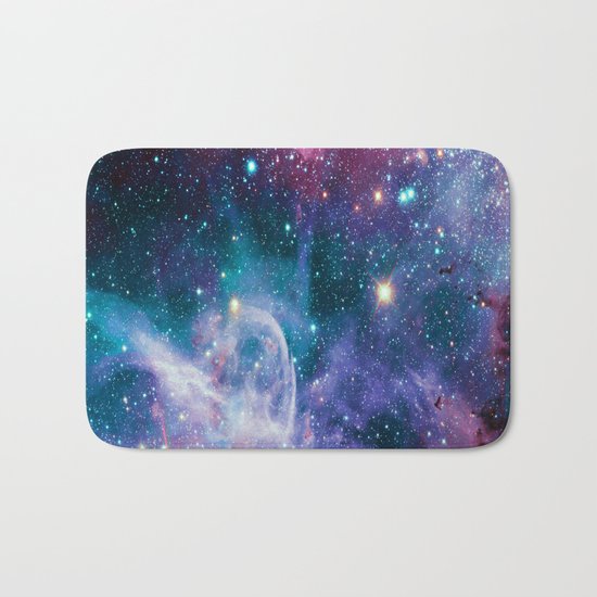 space Nebula Bath Mat