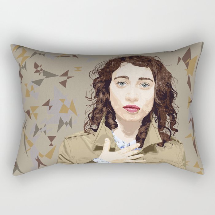 Regina Spektor Rectangular Pillow