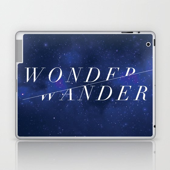 Wonder/Wander - Sky Laptop & iPad Skin