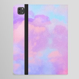 DREAMER Aesthetic Pink Clouds iPad Folio Case