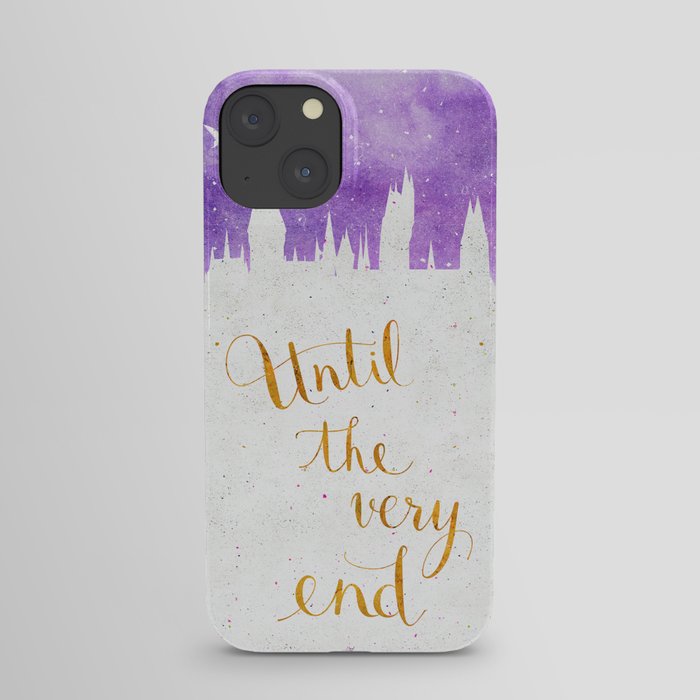 Until the very end iPhone Case