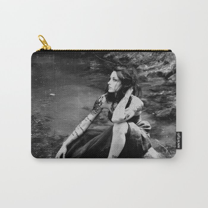 Model in the Creek Carry-All Pouch