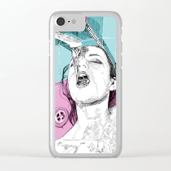 Show Time Clear iPhone Case