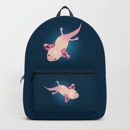  Axolotl in the water Backpack