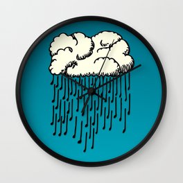 Raindrop prelude Wall Clock