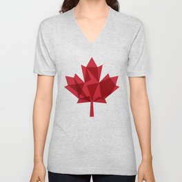 O Canada V Neck T Shirt