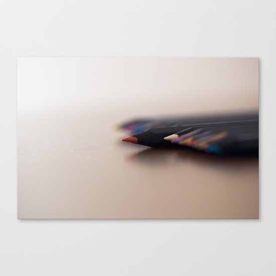 Pencils Canvas Print