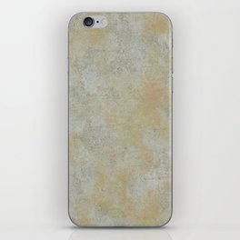 Old brown beige grey material iPhone Skin