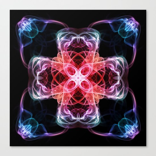 Smoke Art 77 Canvas Print