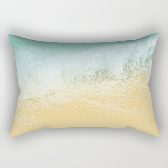 Kite Beach Ocean Splash Rectangular Pillow
