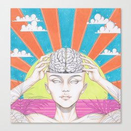 Brain Change Canvas Print