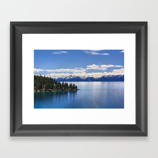 Lake Tahoe Framed Art Print