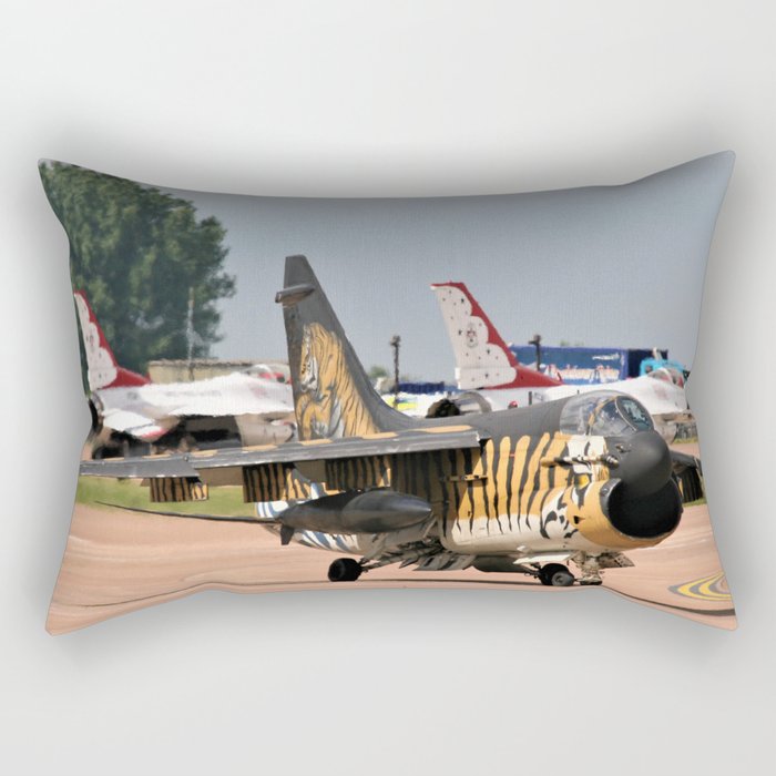 Tiger A-7 Rectangular Pillow