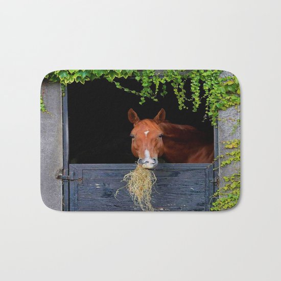 Home is where the Horse is Bath Mat
