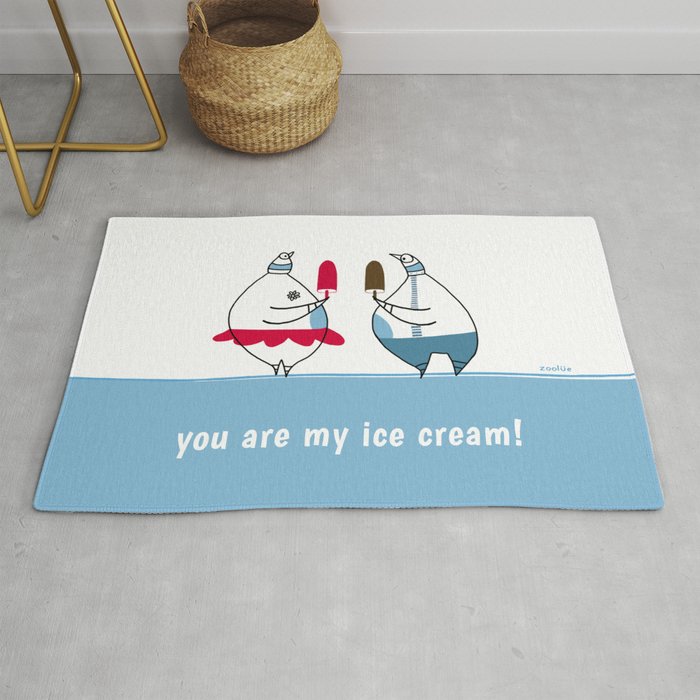 you are my ice-cream! Rug