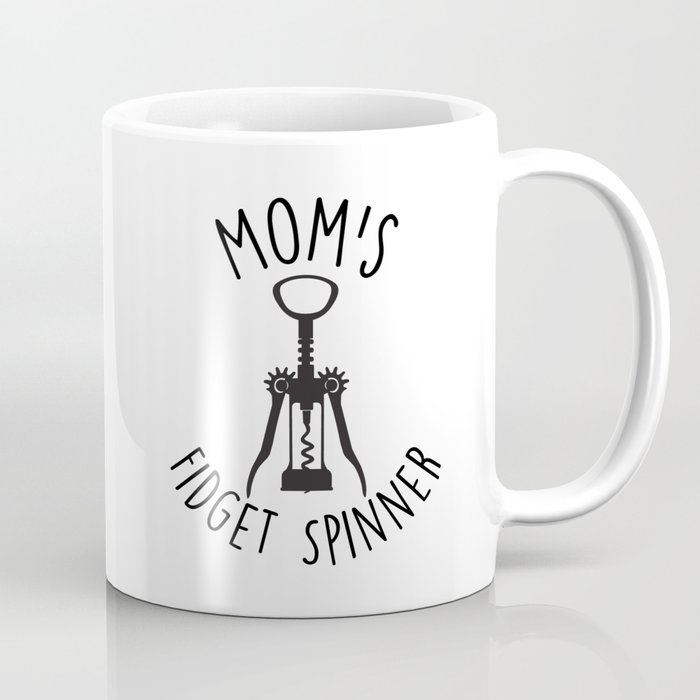 Mom's Fidget Spinner Coffee Mug