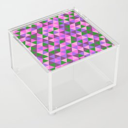 Colorful Triangles 4 Acrylic Box