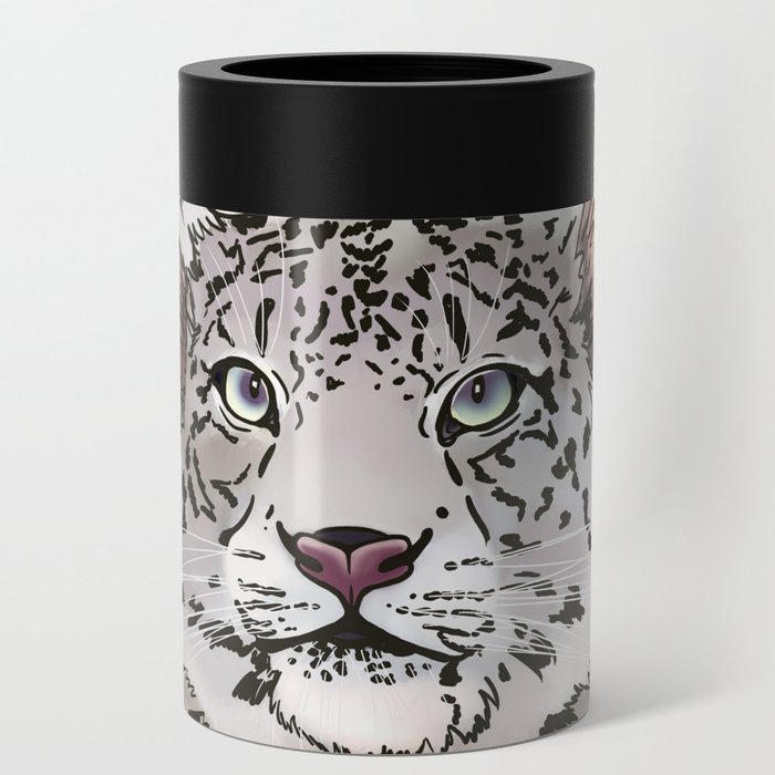 Snow Leopard Can Cooler