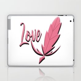 Love plume Laptop & iPad Skin
