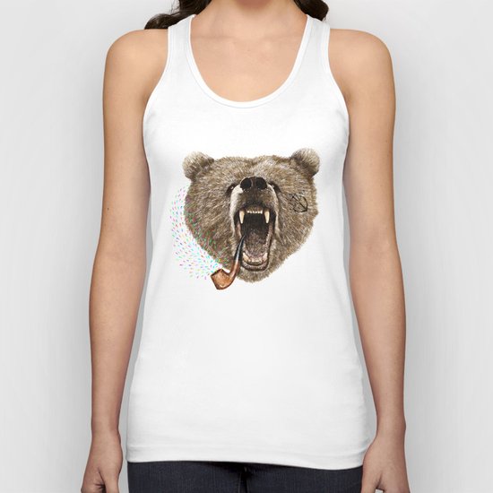 Angry Bear Unisex Tank Top