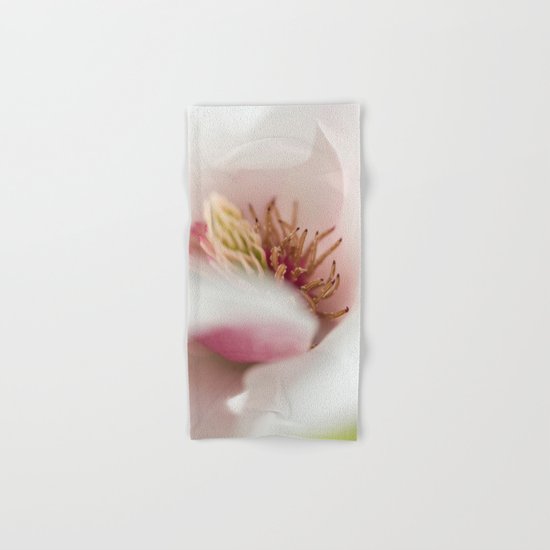 Macro Of A Tulip Tree Blossom Hand & Bath Towel