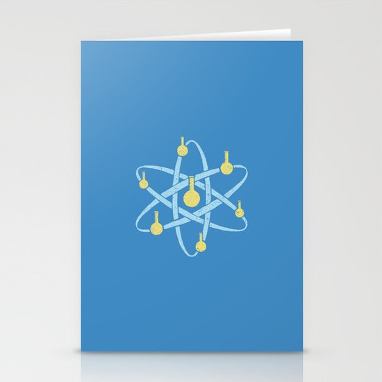 Atomic Tube Stationery Cards