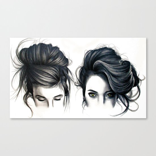 Hair Canvas Print