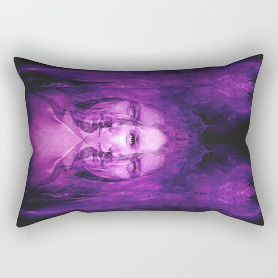 Hemispheres - reloaded - purple Rectangular Pillow