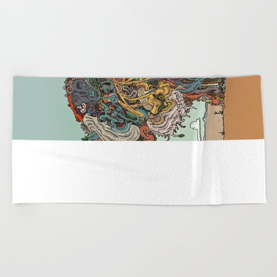 Tree Beach Towel