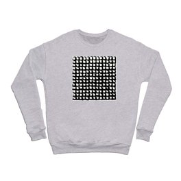 169 Calligraphy Squares BLK Crewneck Sweatshirt