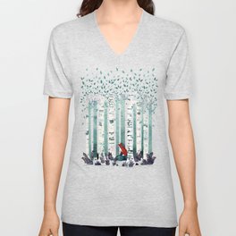 The Birches V Neck T Shirt