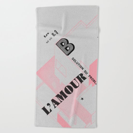 House of Love Beach Towel