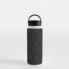 Dark leopard print Water Bottle