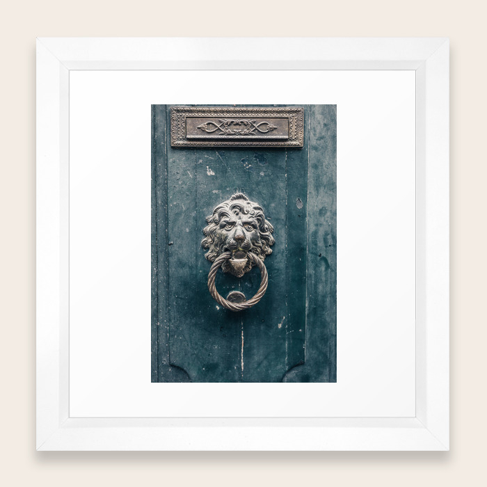 Vintage Door Knob Framed Art Print By Dakuk Society6