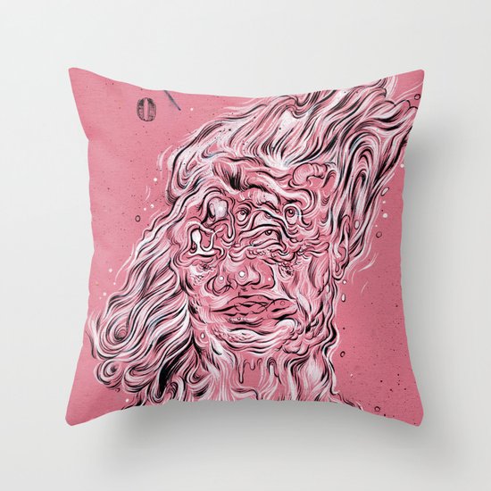 Vessel of Woman Throw Pillow