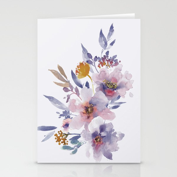 Flowers 8 Stationery Cards