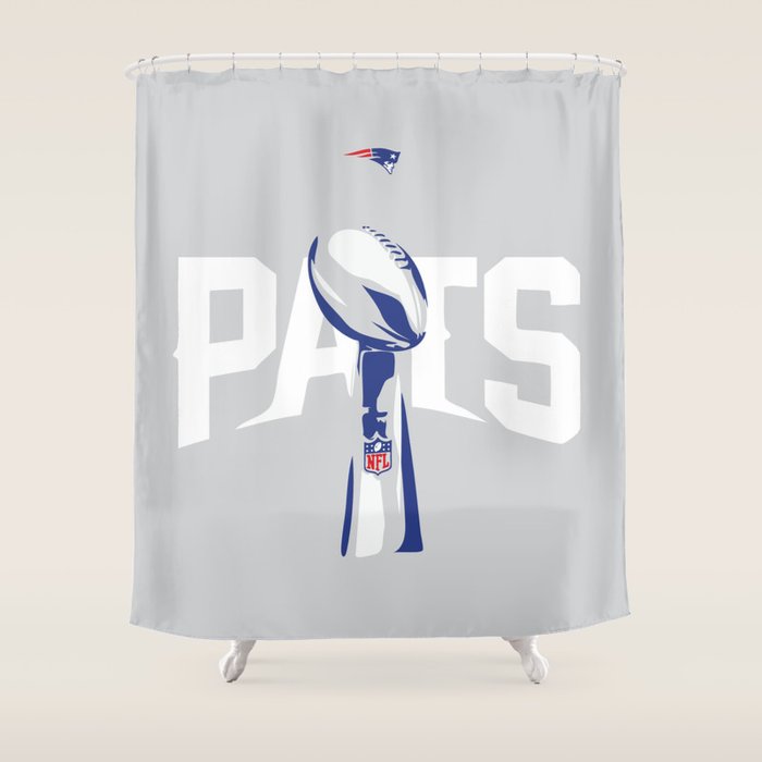 Ne Pats Superbowl Shower Curtain By Michaelfinedesigns Society6 Ne Pats Superbowl Shower Curtain